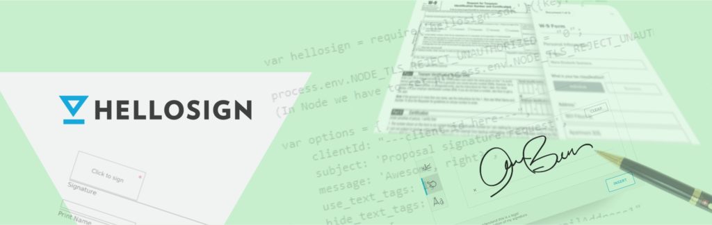 eSignature in Node.js using HelloSign