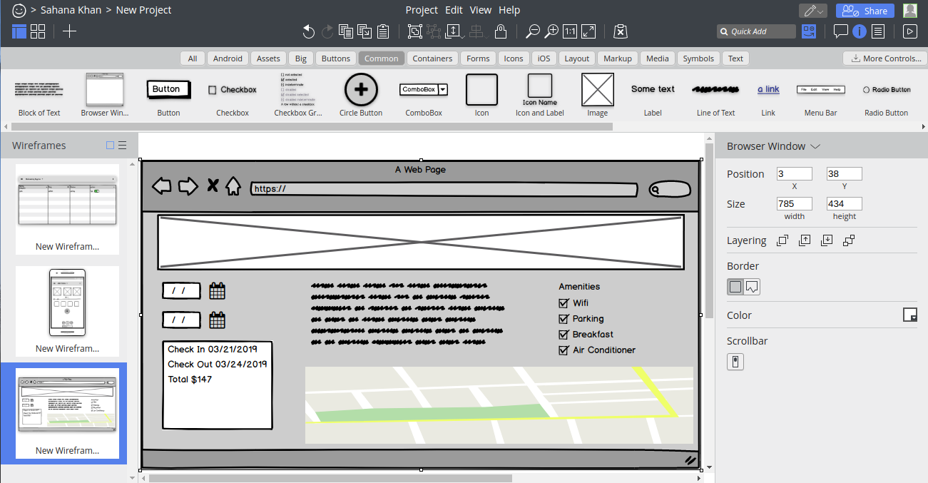 Difference between LucidChart Vs Balsamiq