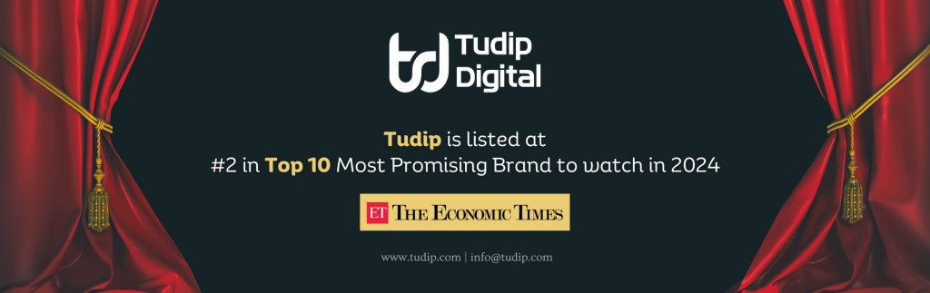 Tudip is listed as “Top 10 Most Promising Brands to watch in 2024” by Economic Times (ET)