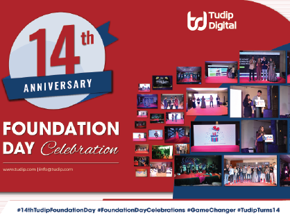 Celebrating 14 Years of Innovation and Excellence: Tudip’s Foundation Day Extravaganza