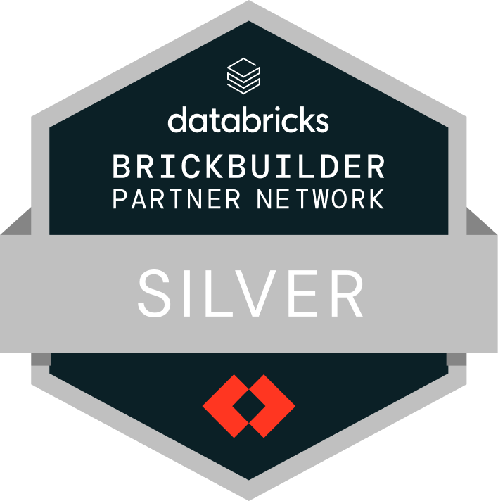 Databricks Brickbuilder 2026 partner program badge silver Logo