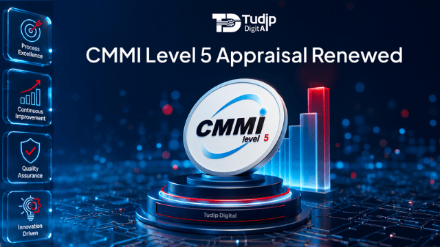 We Did It Again: Tudip Successfully Renews Its CMMI Level 5 Certification