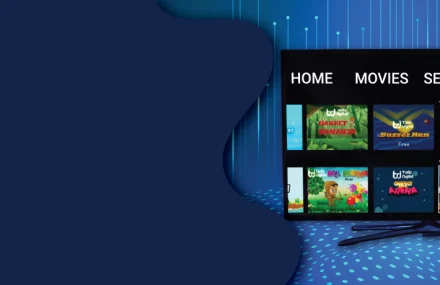 Hero section banner image for OTT